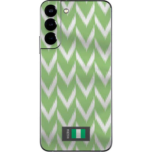 Nigeria Soccer Flag Galaxy S22 Plus Skin