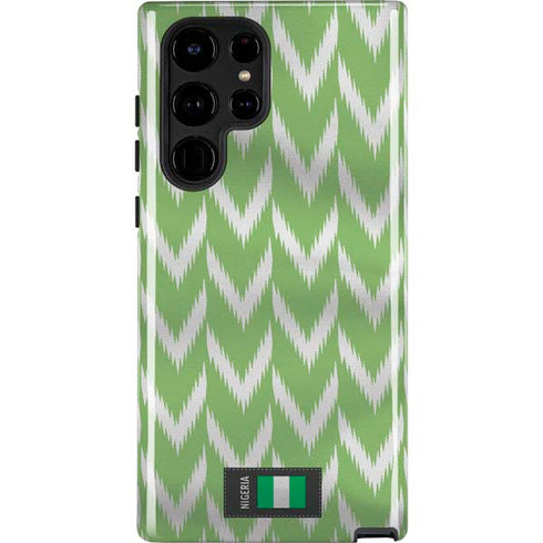 Nigeria Soccer Flag Galaxy S22 Ultra Pro Case