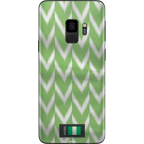 Nigeria Soccer Flag Galaxy S9 Skin