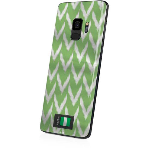 Nigeria Soccer Flag Galaxy S9 Skin