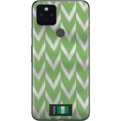Nigeria Soccer Flag Google Pixel 5a Skin