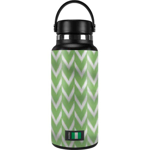 Nigeria Soccer Flag Hydro Flask 32oz Wide Mouth Skin