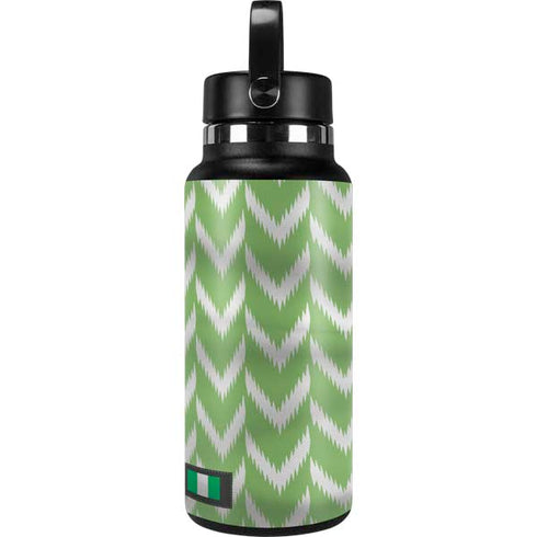 Nigeria Soccer Flag Hydro Flask 32oz Wide Mouth Skin