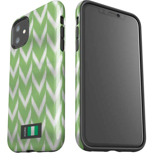Nigeria Soccer Flag iPhone 11 Impact Case