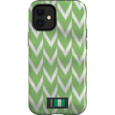 Nigeria Soccer Flag iPhone 12 Mini Impact Case