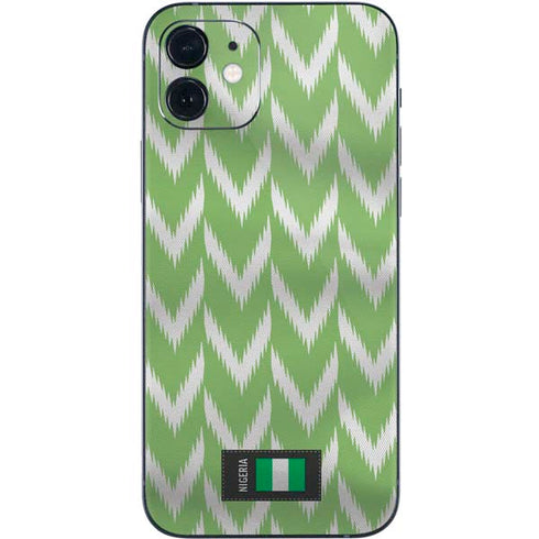 Nigeria Soccer Flag iPhone 12 Skin