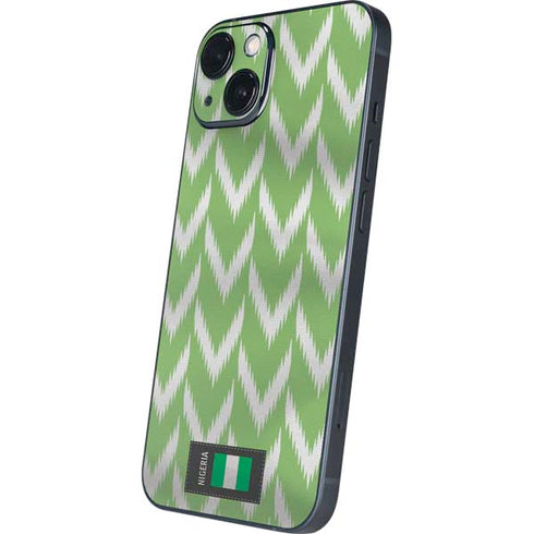 Nigeria Soccer Flag iPhone 15 Plus Skin