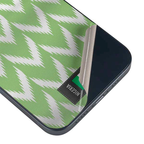 Nigeria Soccer Flag iPhone 15 Plus Skin