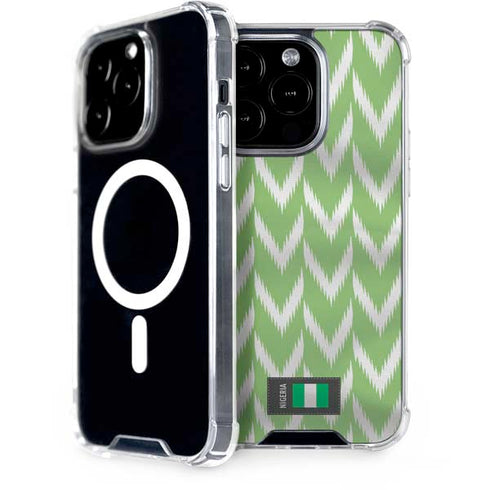 Nigeria Soccer Flag iPhone 15 Pro MagSafe Case