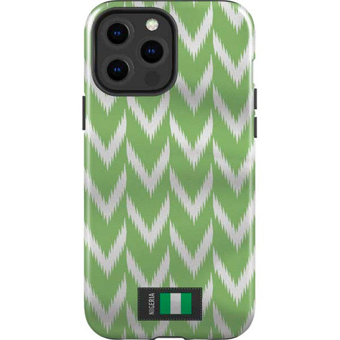 Nigeria Soccer Flag iPhone 14 Pro Max Impact Case