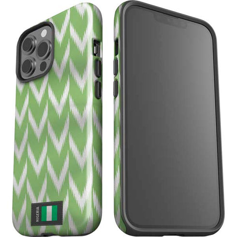 Nigeria Soccer Flag iPhone 14 Pro Max Impact Case