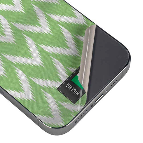 Nigeria Soccer Flag iPhone 14 Pro Max Skin