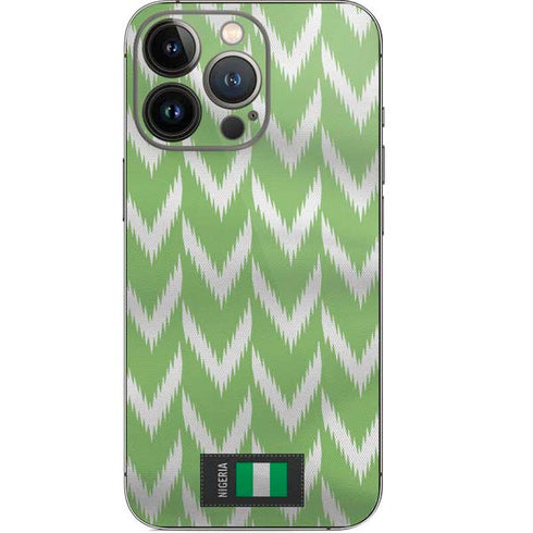 Nigeria Soccer Flag iPhone 15 Pro Skin