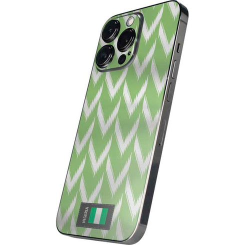 Nigeria Soccer Flag iPhone 14 Pro Skin