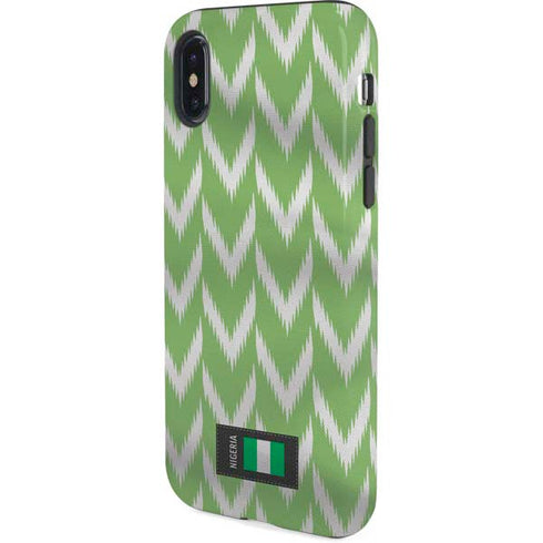 Nigeria Soccer Flag iPhone XS Pro Case