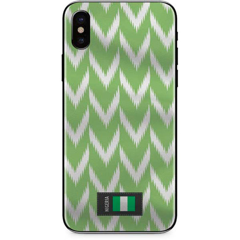 Nigeria Soccer Flag iPhone XS Skin