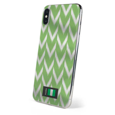 Nigeria Soccer Flag iPhone XS Skin