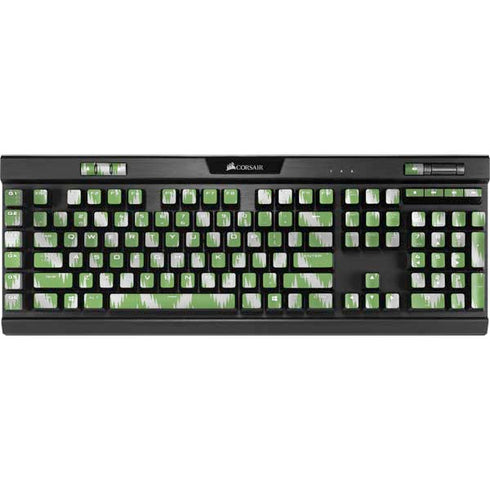 Nigeria Soccer Flag K95 RGB PLATINUM Mechanical Gaming Keyboard Skin