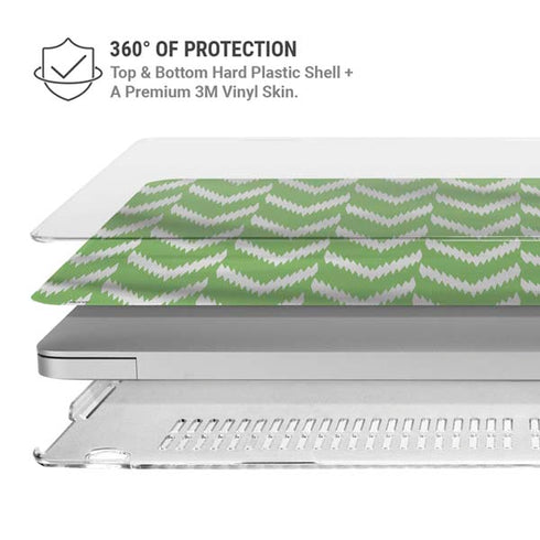 Nigeria Soccer Flag MacBook Pro 15in (2016-19) Case plus Skin