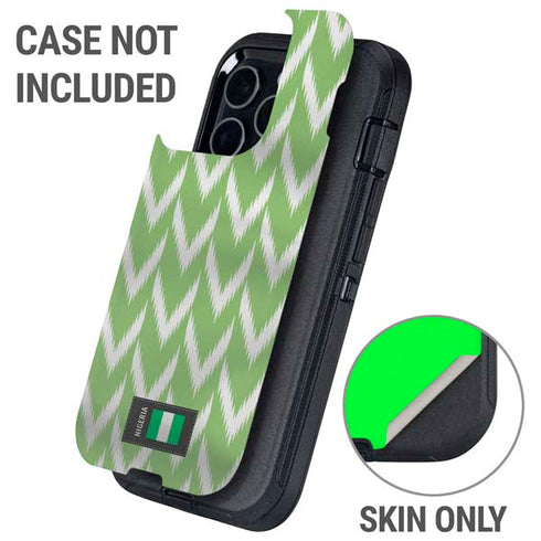 Nigeria Soccer Flag Otterbox Defender iPhone Skin