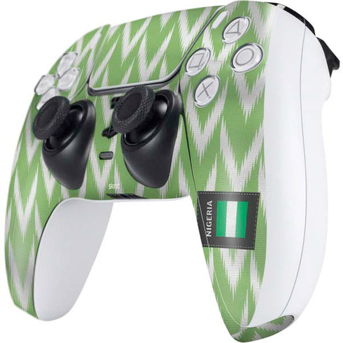 Nigeria Soccer Flag PS5 Controller Skin