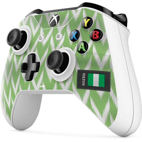 Nigeria Soccer Flag Xbox One S Controller Skin