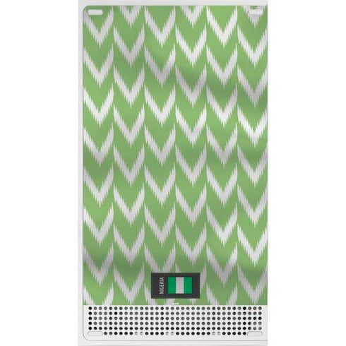 Nigeria Soccer Flag Xbox Series S Console Skin