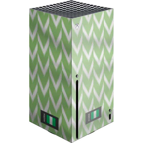 Nigeria Soccer Flag Xbox Series X Console Skin