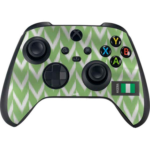 Nigeria Soccer Flag Xbox Series X Controller Skin