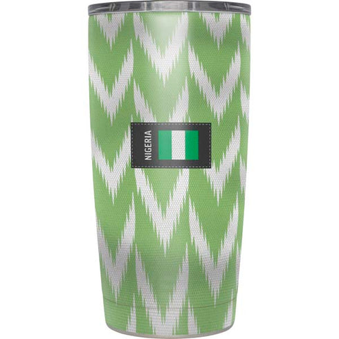 Nigeria Soccer Flag Yeti 20oz Tumbler Skin