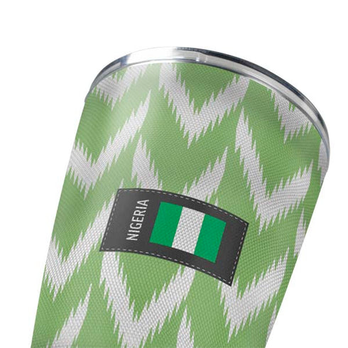 Nigeria Soccer Flag Yeti 20oz Tumbler Skin