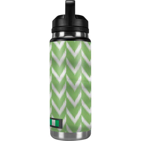 Nigeria Soccer Flag YETI Rambler 26oz Bottle Skin