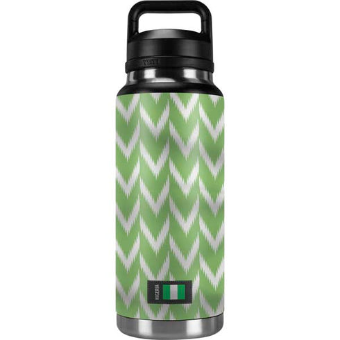 Nigeria Soccer Flag YETI Rambler 36oz Bottle Skin