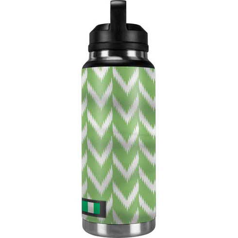 Nigeria Soccer Flag YETI Rambler 36oz Bottle Skin