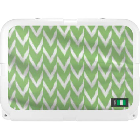 Nigeria Soccer Flag YETI Tundra 35 Hard Cooler Skin