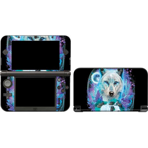 Night Wolf by Sheena Pike 3DS XL 2015 Skin