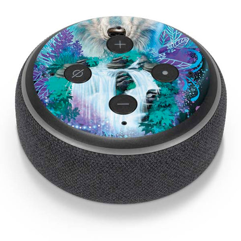 Night Wolf by Sheena Pike Amazon Echo Dot Skin