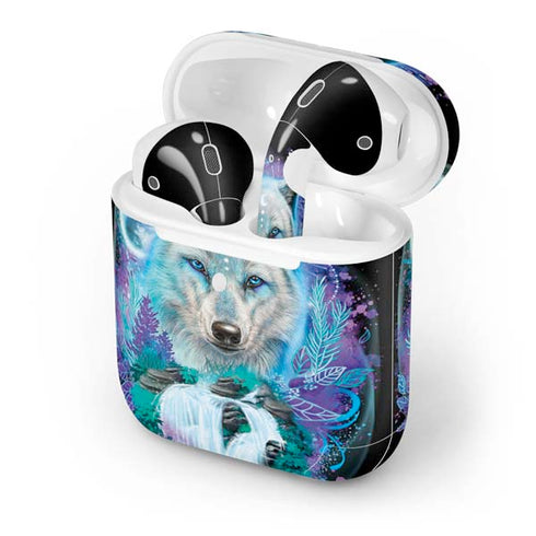 Night Wolf by Sheena Pike Apple AirPods 2 Skin
