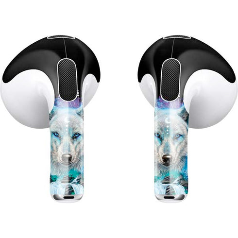 Night Wolf by Sheena Pike Apple AirPods (3rd Gen 2021) Skin