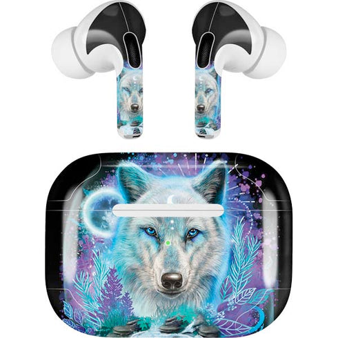 Night Wolf by Sheena Pike Apple AirPods Pro Skin