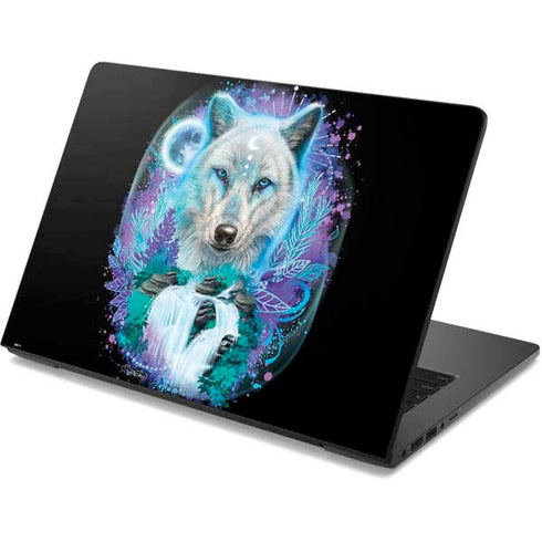 Night Wolf by Sheena Pike Dell Chromebook Skin