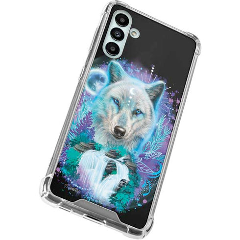Night Wolf by Sheena Pike Galaxy A13 5G Clear Case