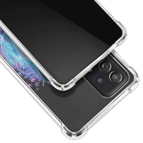 Night Wolf by Sheena Pike Galaxy A72 5G Clear Case
