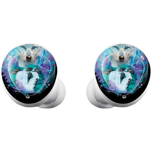 Night Wolf by Sheena Pike Galaxy Buds Plus Skin