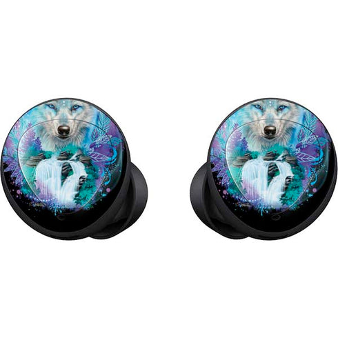 Night Wolf by Sheena Pike Galaxy Buds Skin