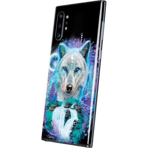 Night Wolf by Sheena Pike Galaxy Note 10 Plus Skin