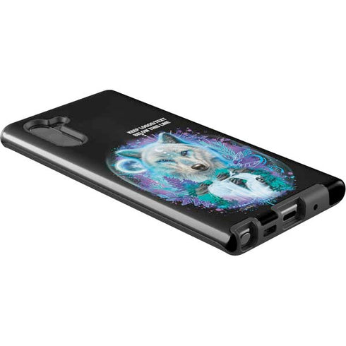 Night Wolf by Sheena Pike Galaxy Note 10 Pro Case