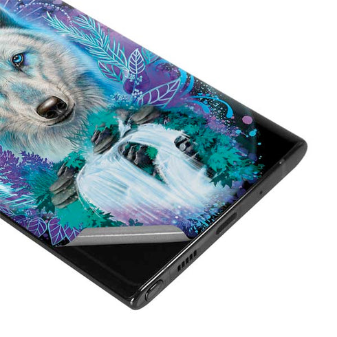 Night Wolf by Sheena Pike Galaxy Note 10 Skin