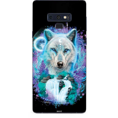 Night Wolf by Sheena Pike Galaxy Note 9 Skin