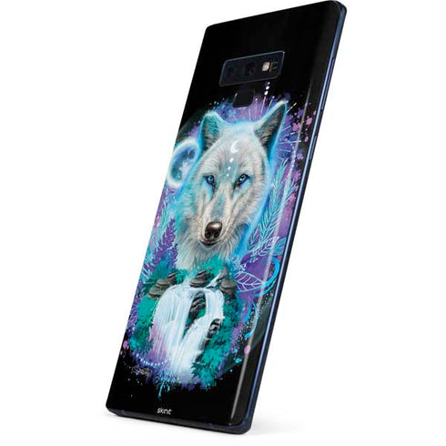 Night Wolf by Sheena Pike Galaxy Note 9 Skin